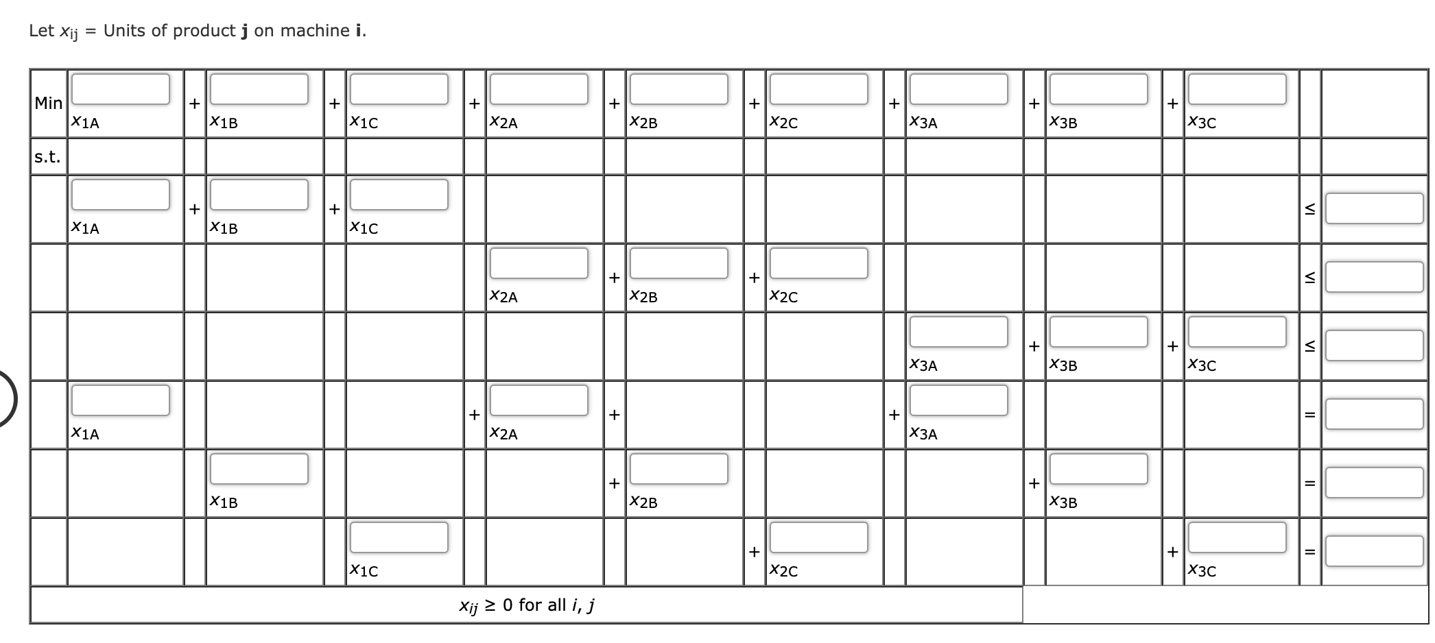 Problem 6-09 (Algorithmic) The Ace Manufacturing