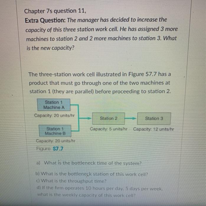 Chapter 7s question 11, Extra Question: The