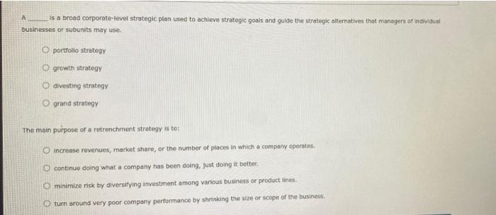 please answer part 1 and part 2 A is a broad