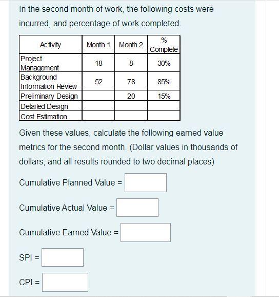 You are the project manager on a design project.