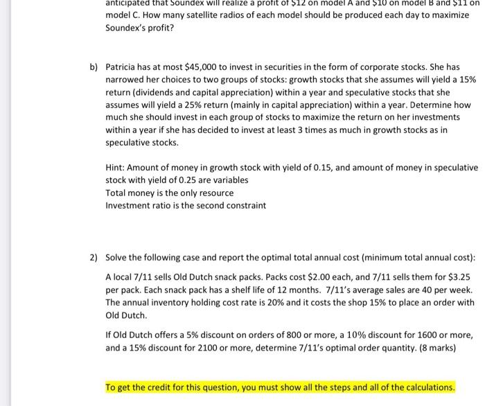 bussiness analytics and decision making please