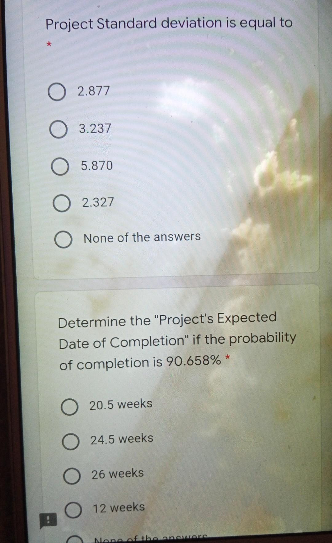 Preceding Activity A B. D E F G H B A, B D E F. G