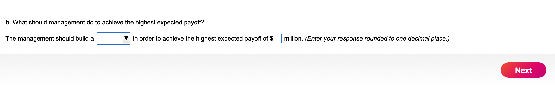 A manufacturing plant has reached full capacity.