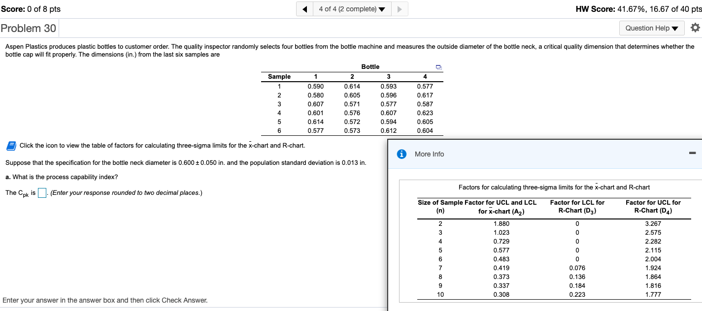 undefined Score: 0 of 8 pts 4 of 4 (2 complete)