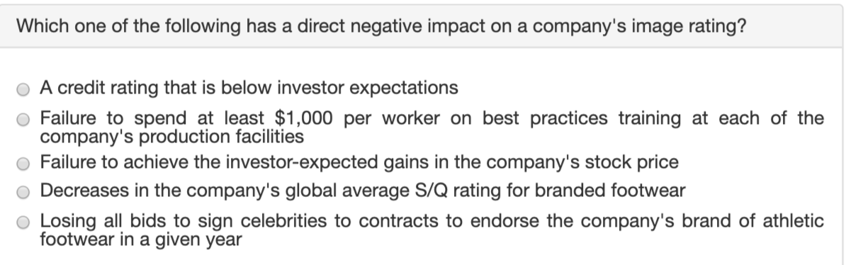 If a company invests in production improvement