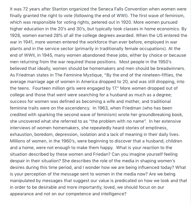 It was 72 years after Stanton organized the