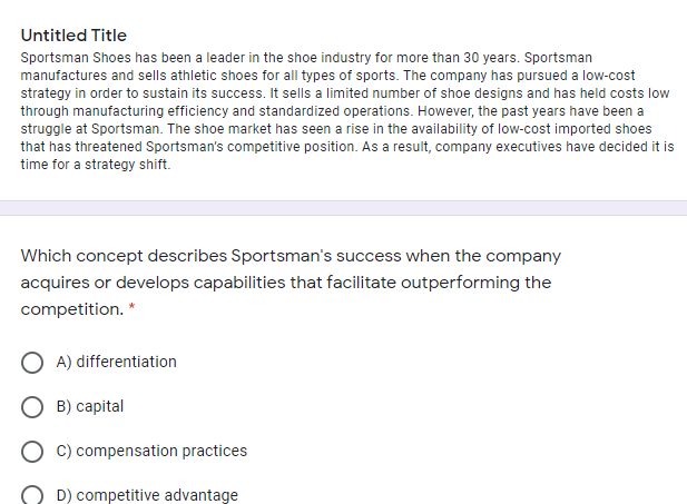 Untitled Title Sportsman Shoes has been a leader