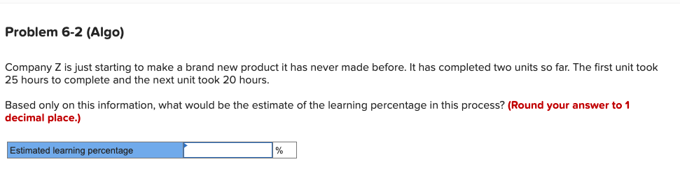 Company Z is just starting to make a brand new
