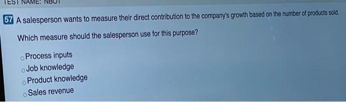 TEST NAME: NB01 56 A company is creating an