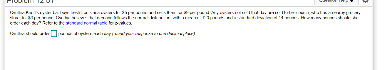 PION Cynthia Knott's oyster bar buys fresh