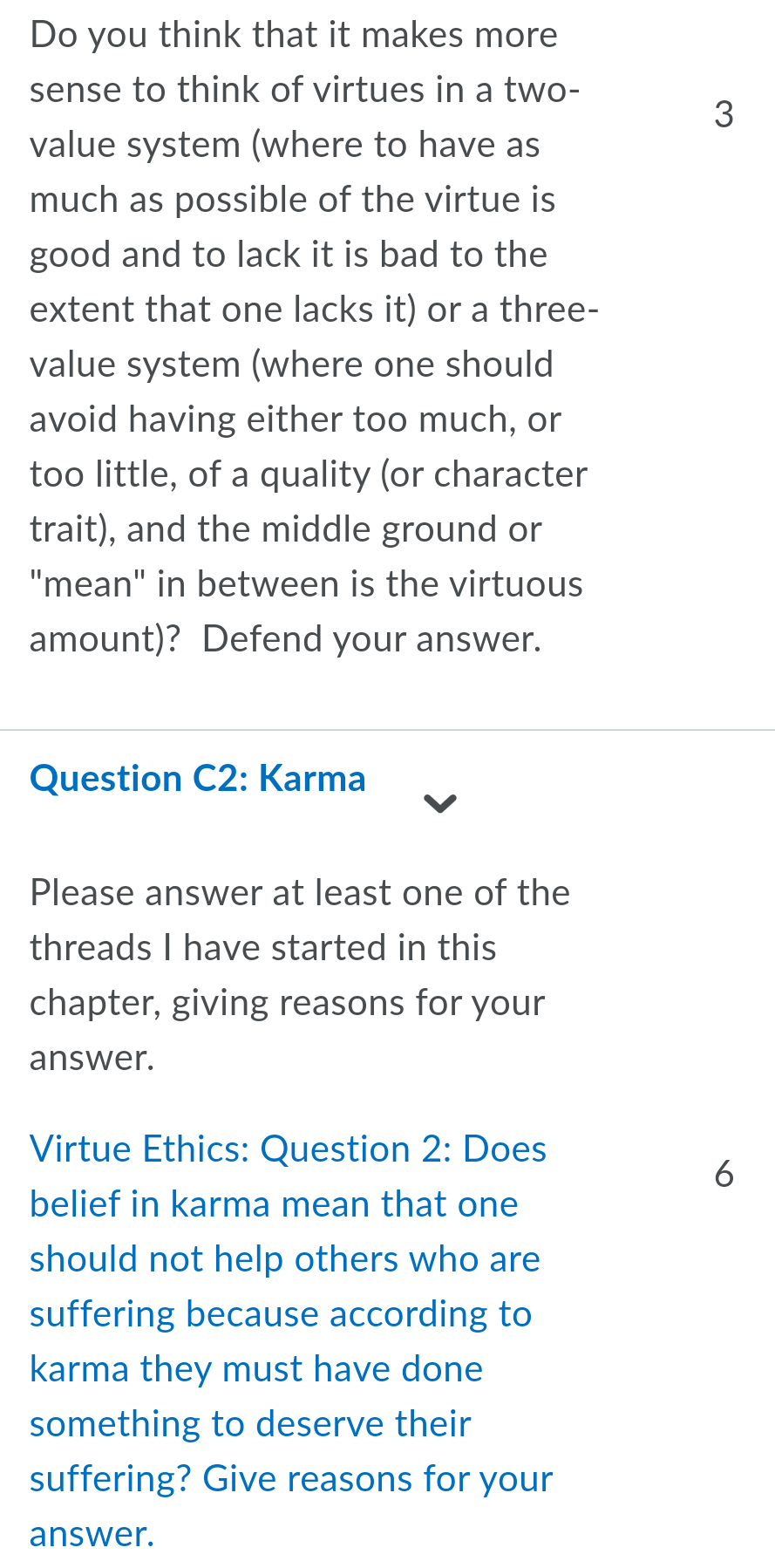 please ans any one which is easy 3 Do you think