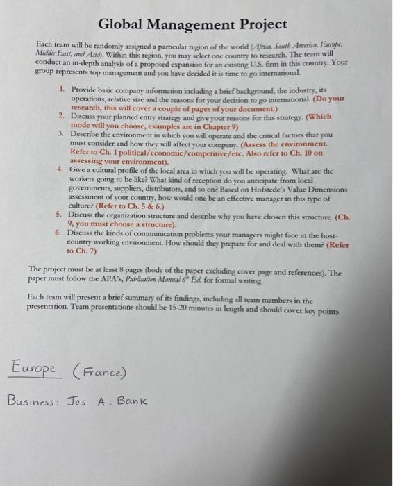 i just need answer 3 & 4 the businees we have to