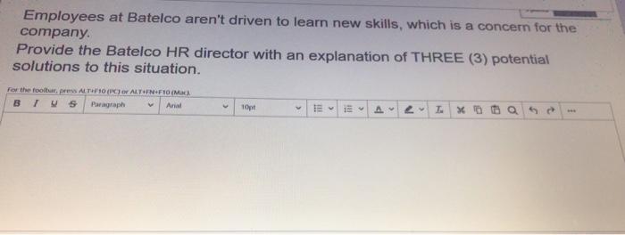 asp pls Employees at Batelco aren't driven to