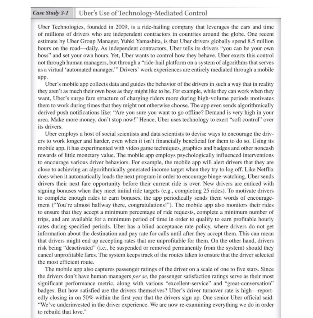 Question: Do you think Uber's digital business