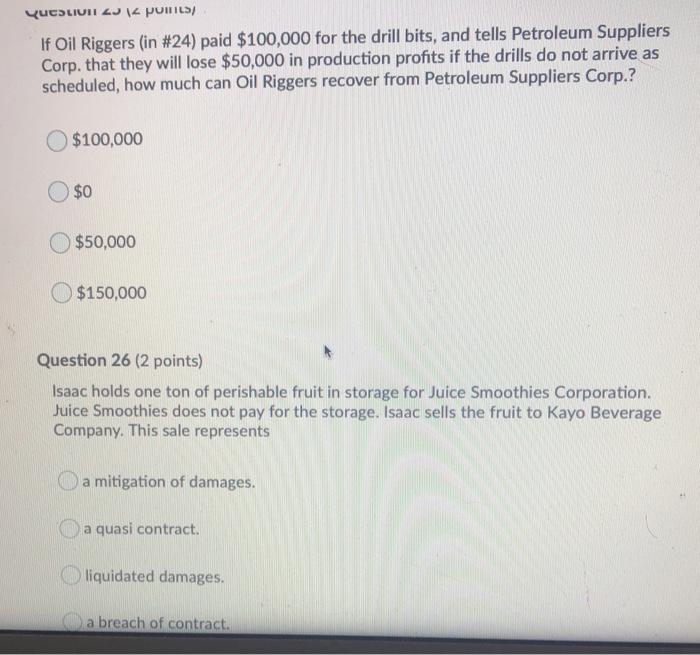 QUCSLIUI 23 14 polls/ If Oil Riggers (in #24)