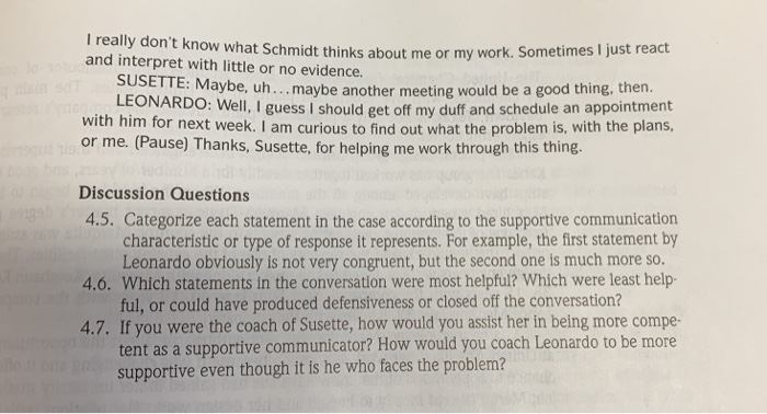 Rejected Plans he following dialogue occurred