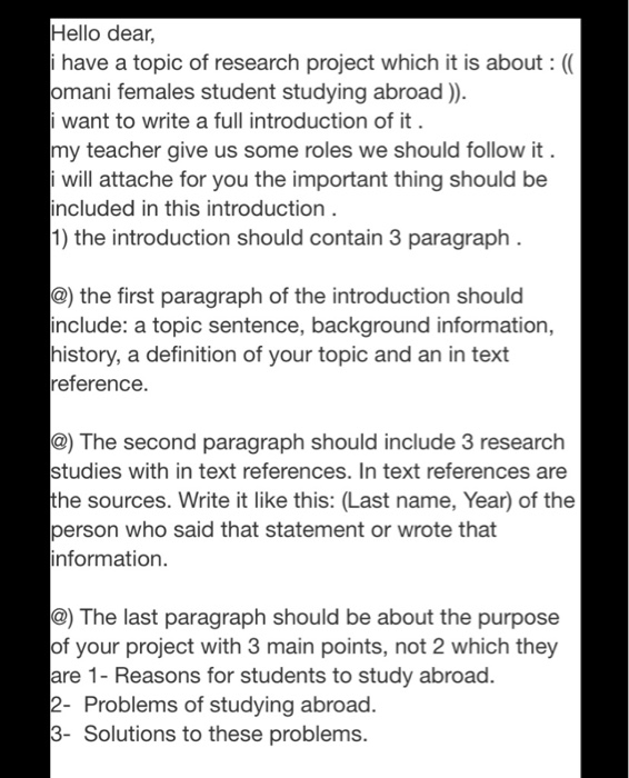 please , i need your help , write for me this