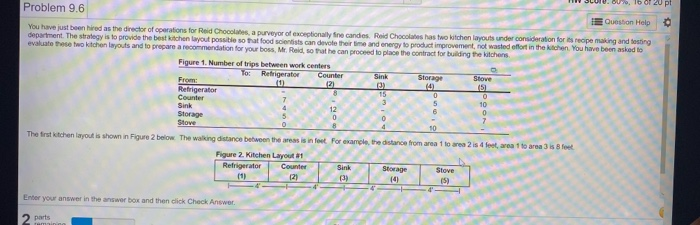 Problem 9.6 I Question Help You have just been