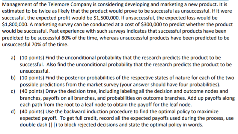 Please Answer all questions Management of the