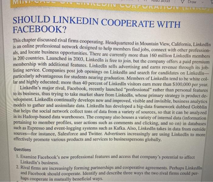 1. Examine Facebook's new professional features