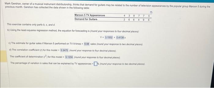 the last part of this question Mark Gershon,
