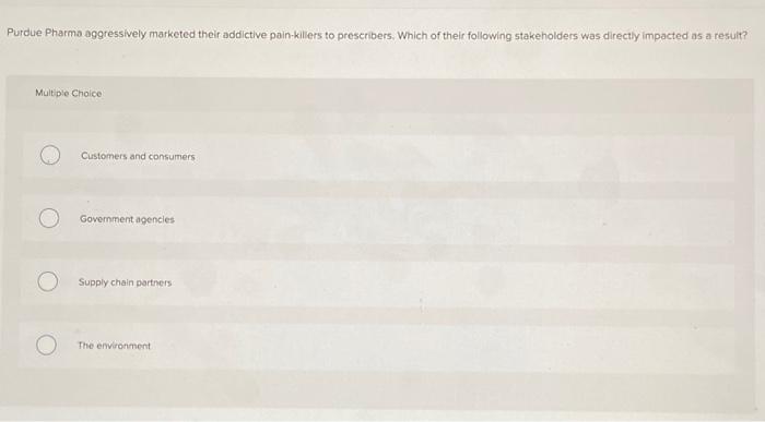 Purdue Pharma aggressively marketed their