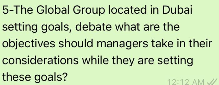 5-The Global Group located in Dubai setting