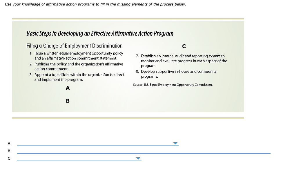HR class, A. B. C. Use your knowledge of