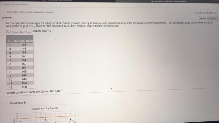 Question As the operations manager for a high-end