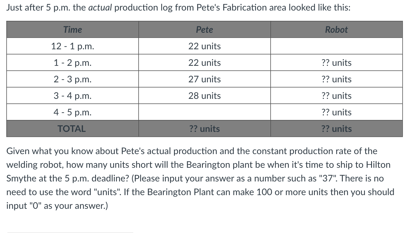 The following two tables come from pages 6165 of