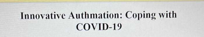 it is a case study named innovative authmation :