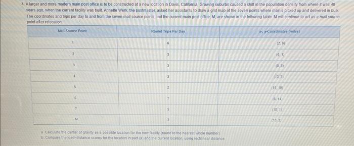 please anwer A and B and show work 4 A larger and