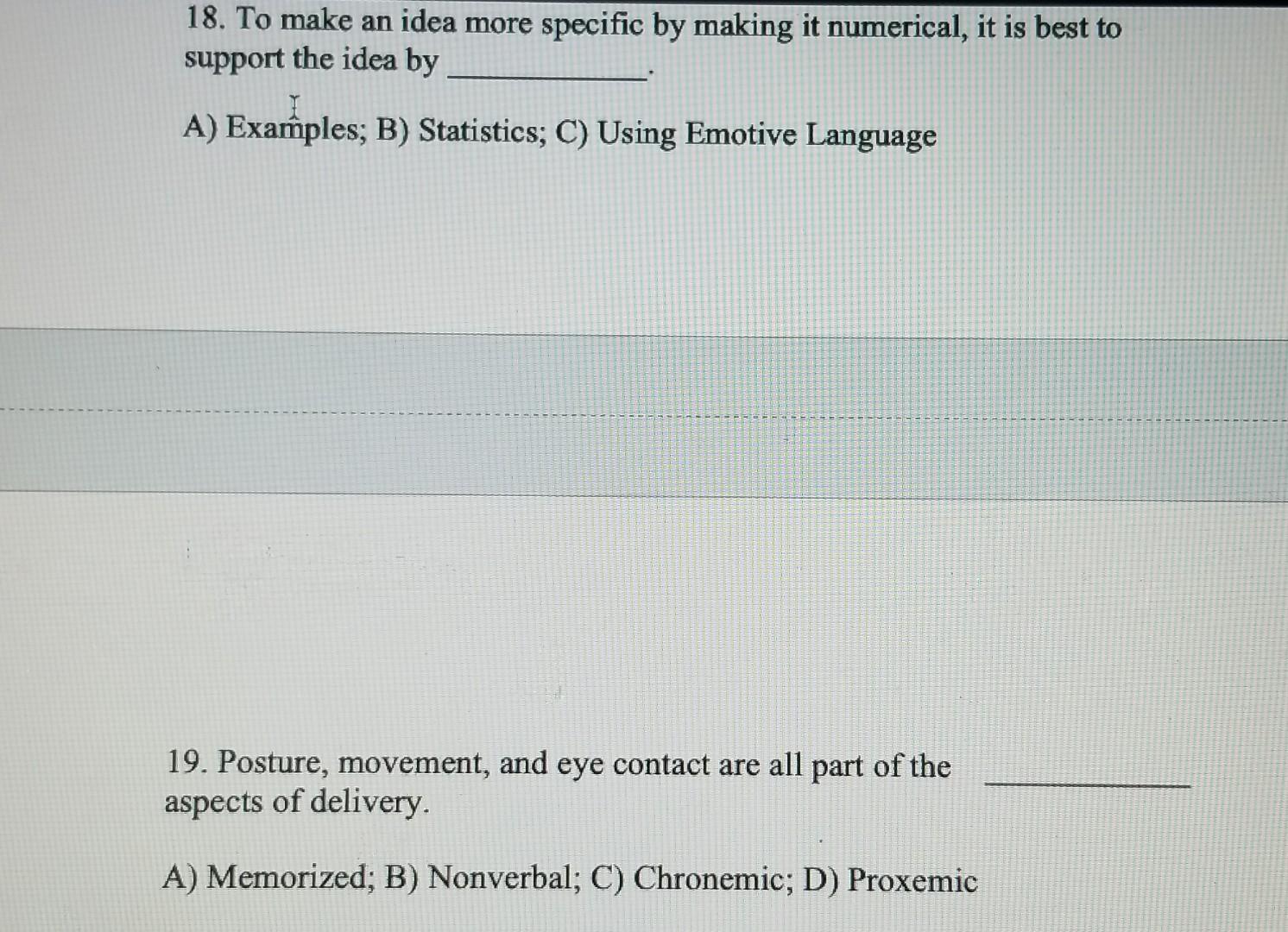 - 1.True/False - Globalization has created an
