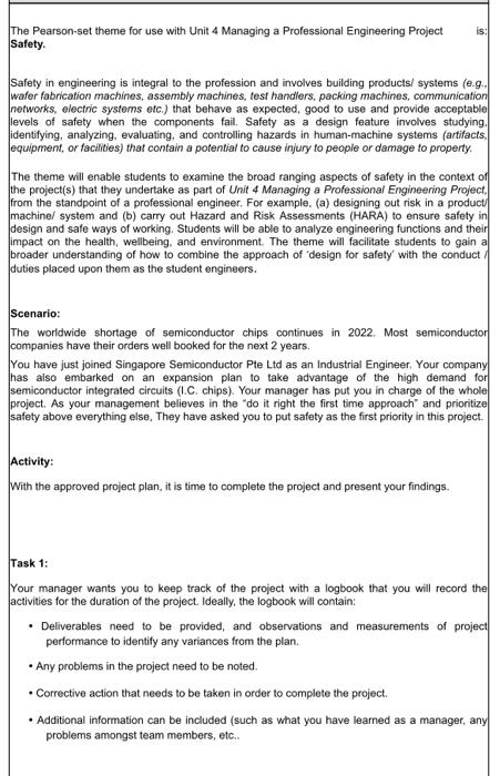 Base the following assignment and task 2, help me