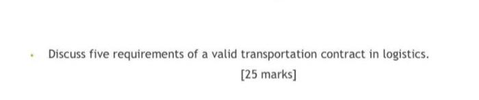 with the reference please Requirements for a