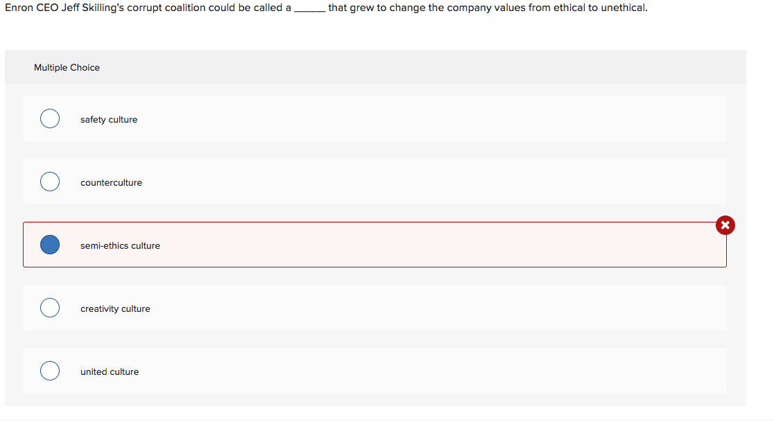 General Electric and Enron This activity is