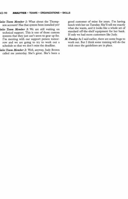 please read this case from M2-85 to M2-90 and