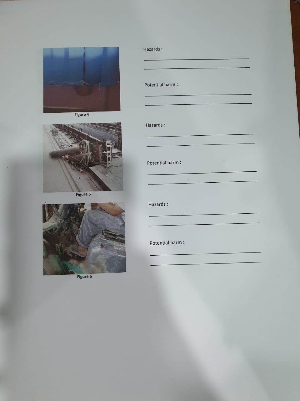 Hazard and Potential Harm Identification Examine