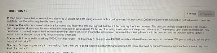 mkt268 QUESTION 15 9 points 1/Read these cases