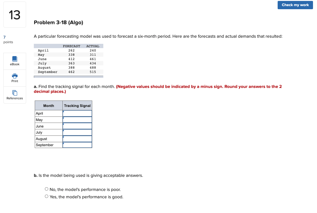 Check my work 13 Problem 3-18 (Algo) A particular