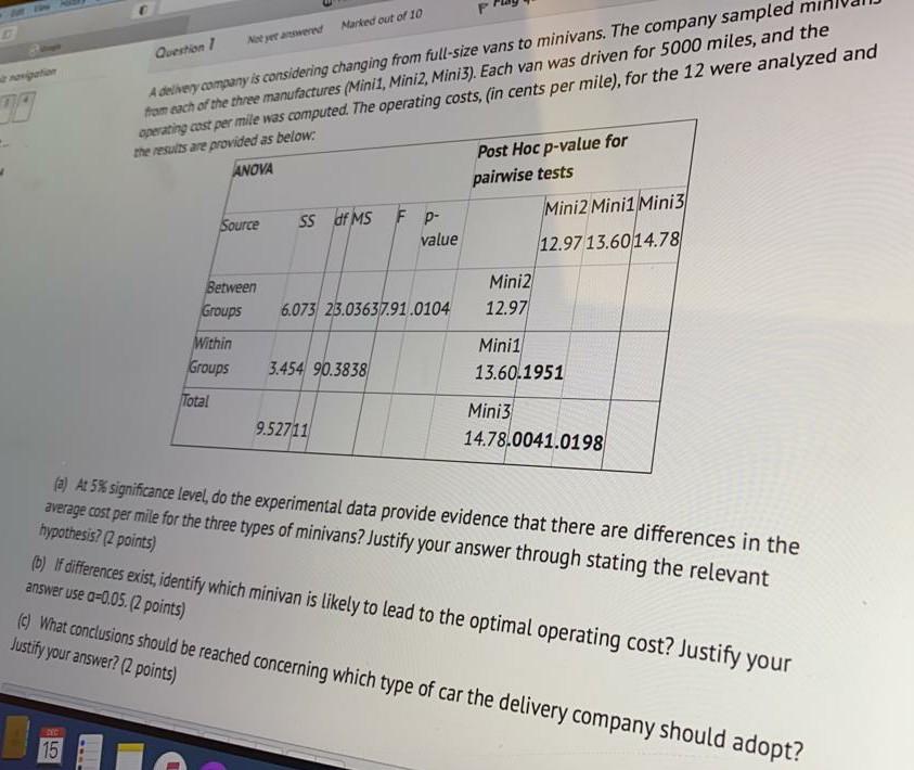 Naeyer and Marked out of 10 Question / Adedrey