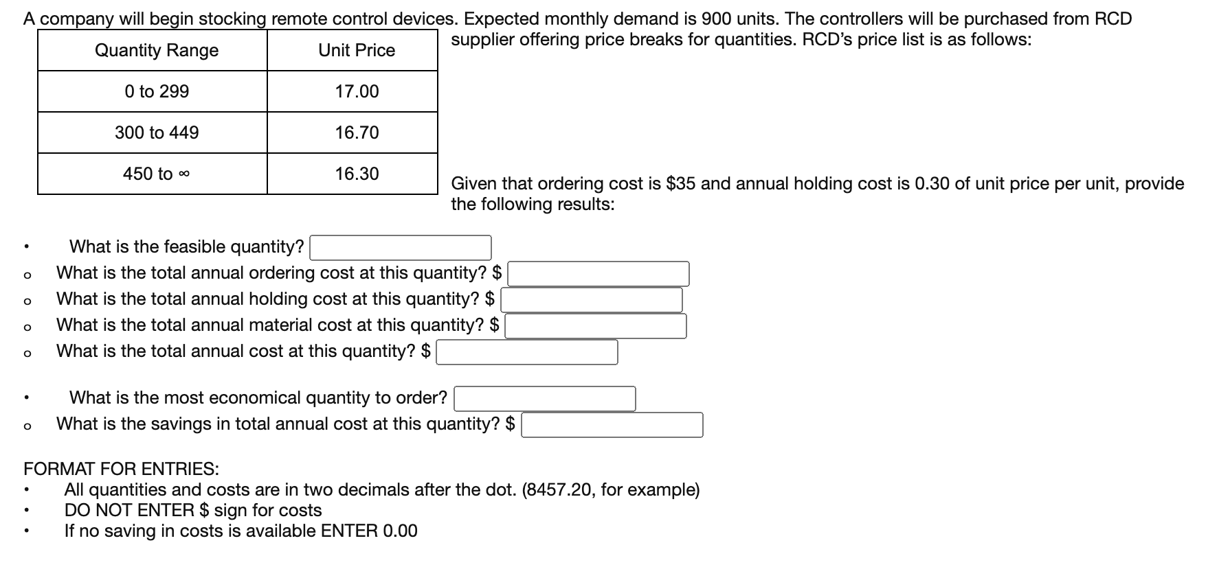 A company will begin stocking remote control