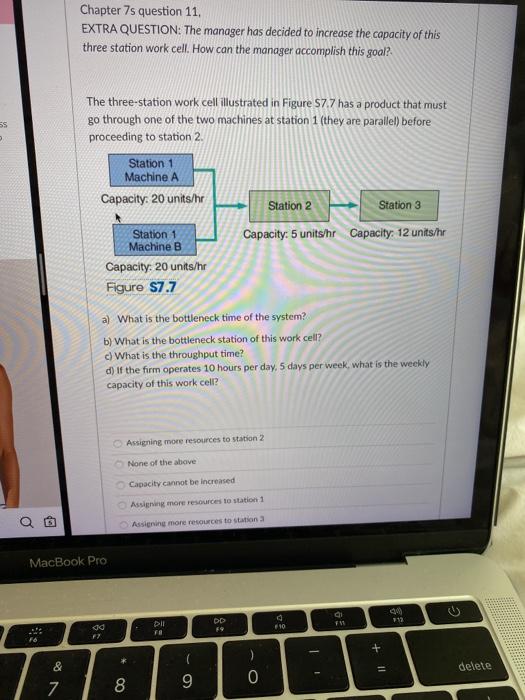 Chapter 7s question 11 EXTRA QUESTION: The