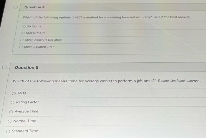 please answer all. no work needed! thanks 0