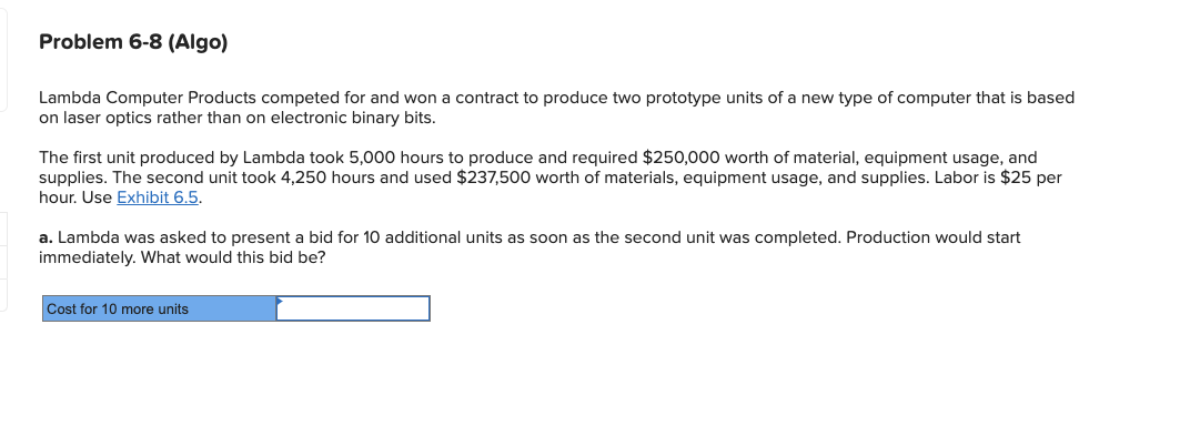 Lambda Computer Products competed for and won a
