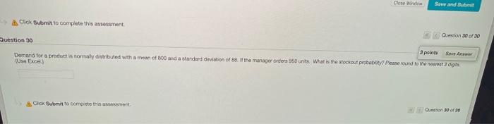 Close Window Save and Sub Click Submit to