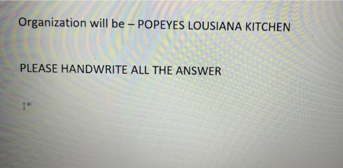 Using the A3 form, pick a problem in your