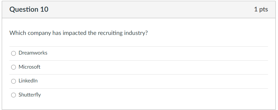 Question 7 1 pts You take orders at a local fast