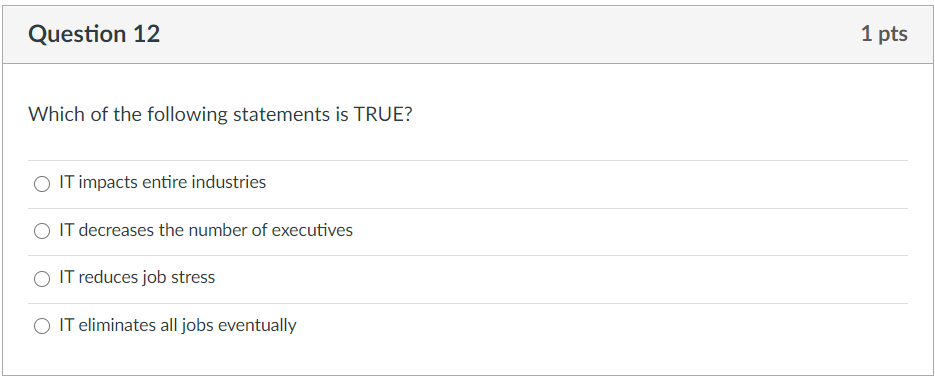 Question 7 1 pts You take orders at a local fast