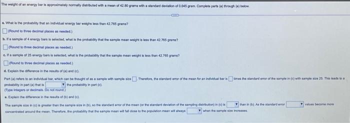 The weight of an energy bar in approximately